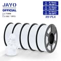 Miniatyrbillede 2 af 2: Højhastigheds PLA Filament, 1,1 kg, 1,75 mm Diameter, Pænt Vundet,HSPLA Hvid 5pcs