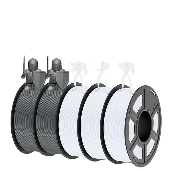 Hög hastighet PLA-filament, 1,1 kg, 1,75 mm diameter, snyggt upplindad,HS PLA 3WT 2GY