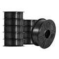 Miniatyrbillede 1 af 2: 3D Printfilament, 1,75 mm diameter, 1,1 kg vægt, ingen bobler,SILKE-BK