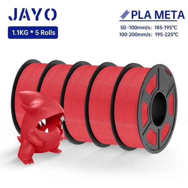 PLA 3D-skrivarfilament, 1,75 mm diameter, +-0,02 mm tolerans, hållfasthet,PLAMT Körsbärsröd