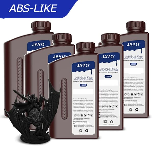 3D-skrivarharpiks, hög precision, låg krympning, snabb härdning,ABS-LIK -BK-5KG