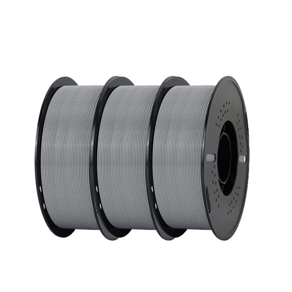 PLA Pro Filament, 1,75 mm diameter, 3 kg vikt, olika färger,Grå 3kg