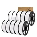 Miniatyrbillede 1 af 2: 3D-printfilament, 1,75 mm diameter, 10 ruller, kassepakning,PLA PRO 10WT