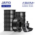 Miniatyrbillede 2 af 2: 3D Filament, 1,75 MM,SILK PLA Sort