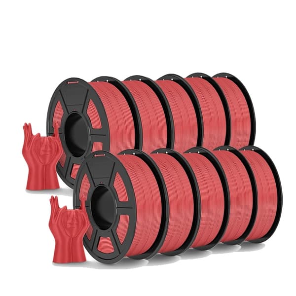 3D-printer filament, 1,75 mm diameter, 1,1 kg vægt, blokkeringsfri drift,HSMPLA 10CR