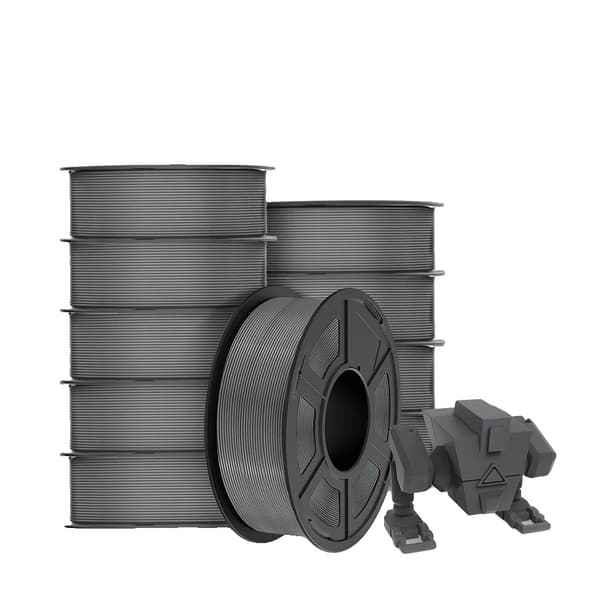 3D Filament, 1,75 MM,PLA plus Grå