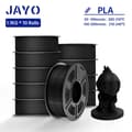 Miniatyrbillede 2 af 2: 3D Filament, 1,75 MM,PLA Sort