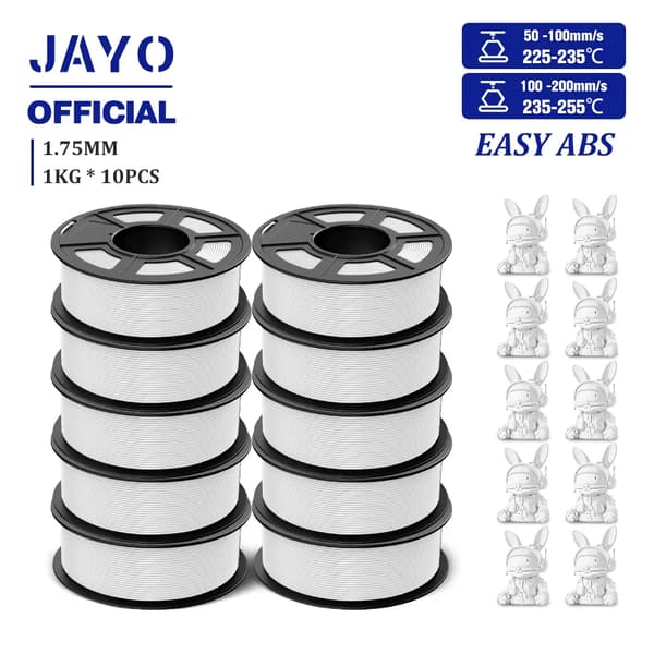 3D Printer Filament, Easy ABS, 1KG/Rulle, ABS Material,Let ABS 10WT