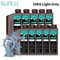 Miniatyrbillede 2 af 2: 3D -udskrivningsharpiks, 10 kg, UV -hærdningsbølgelængde 405 nm,Vandvask 10 LGY
