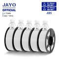 Miniatyrbillede 2 af 2: ABS filament, 1,75 mm diameter, 1 kg pr. rulle, 5 ruller,ABS Hvid 5Ruller