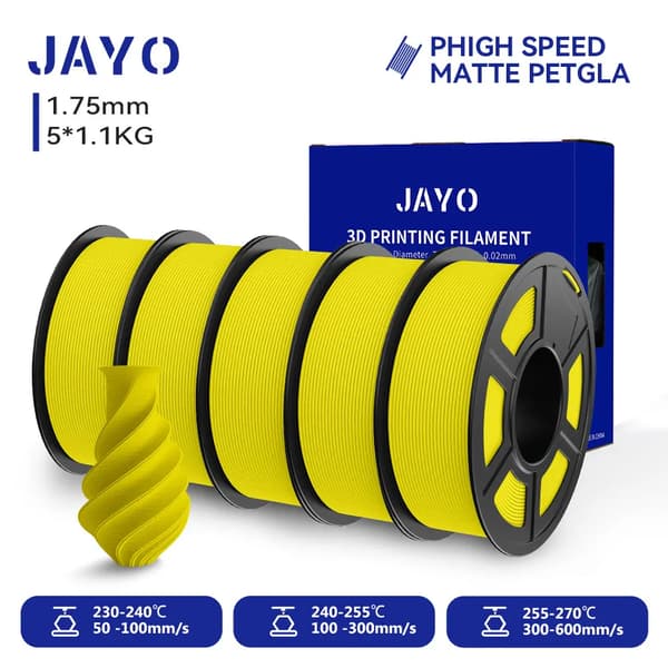 3D Filament, 1,75 mm Diameter, Højere Styrke, Glat Printning,5YL