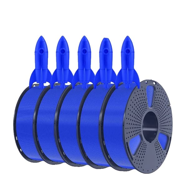 PLA Filament, Fast Form, 1KG pr. Rulle, Højhastighedsprintning,HS-PLA blå