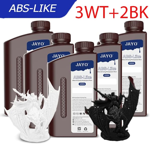 3D-printerharpiks, høj præcision, lav skrumpning, hurtig hærdning,ABS-LIGNENDE-3WT2BK-5KG
