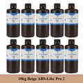 Miniatyrbillede 2 af 2: ABS-lignende harpiks, forlængelse ved brud 20-30%, bøjningsstyrke 50-60 MPa, densitet 1,05-1,25 g/cm³,10kg Beige