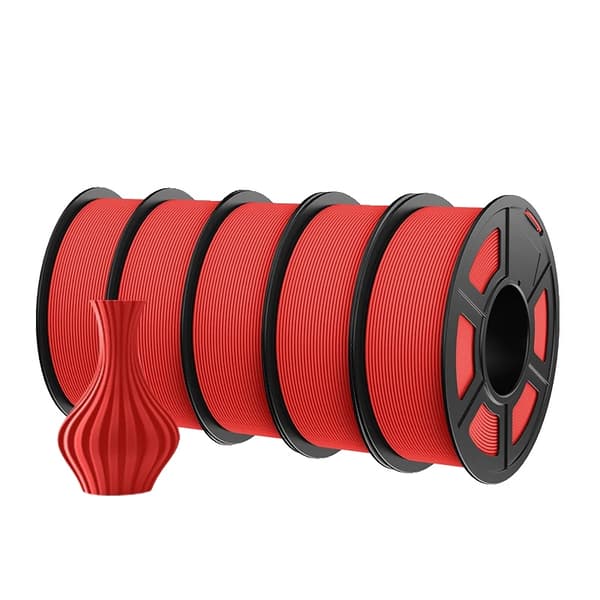 3D-printer filament, 1,75 mm diameter, 330 m længde, høj slagstyrke,HS Mat PETG 5RD