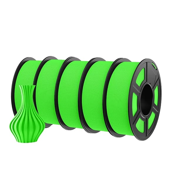 3D-printer filament, 1,75 mm diameter, 330 m længde, høj slagstyrke,HS Mat PETG 5GN