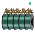 Miniatyrbild 1 av 2: 3D-skrivarfilament, 5KG flerfärgad silke PLA, 1,75 mm diameter, utan bubblor,5KG Guld-grön-röd
