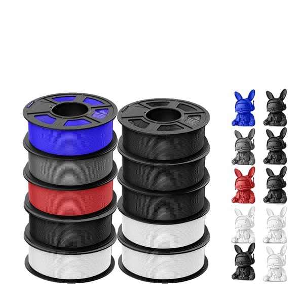 3D-skrivarfilament, Easy ABS, 1KG/Rulle, ABS-material,Lätt ABS Blandning-8