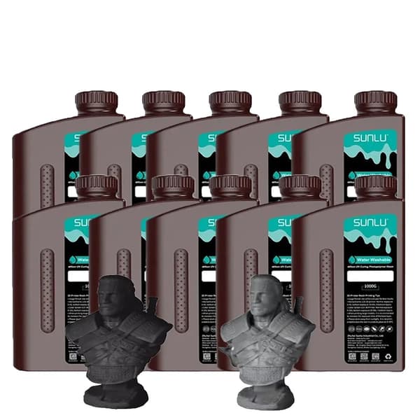 3D Harpiks, 1000g Størrelse, Lav Shrinkage, Flydende Form,Vandvask 5BK 5DG