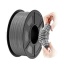 Miniatyrbild 1 av 2: TPU-filament, 1,75 mm diameter, 1 kg vikt, flexibelt material,GRÅ