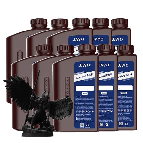 3D-printerharpiks, flydende form, 405nm UV-hærdning, høj præcision,Standard Sort-10KG