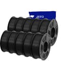 Miniatyrbillede 1 af 2: 3D-printer filament, 1,75 mm diameter, 1260 g nettovægt, holdbart materiale,PLA 10BK