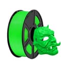 Miniatyrbillede 1 af 2: 3D-printer filament, 1,75 mm diameter, PLA-material, forskellige farver,GRØN