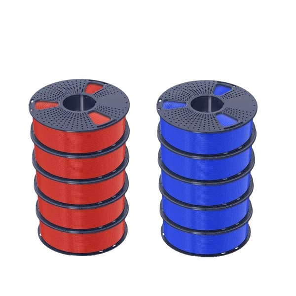 Højhastigheds PLA Filament, 1,75 mm Diameter, 180-190℃ Printtemperatur, 100% Zero Bubble,HS-PLA RD BL