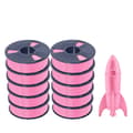 Miniatyrbild 1 av 2: Hög hastighet PLA-filament, 1,75 mm diameter, 180-190℃ utskriftstemperatur, 100% utan bubblor,HS-PLA Rosa