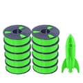 Miniatyrbild 1 av 2: Hög hastighet PLA-filament, 1,75 mm diameter, 180-190℃ utskriftstemperatur, 100% utan bubblor,HS-PLA Grön