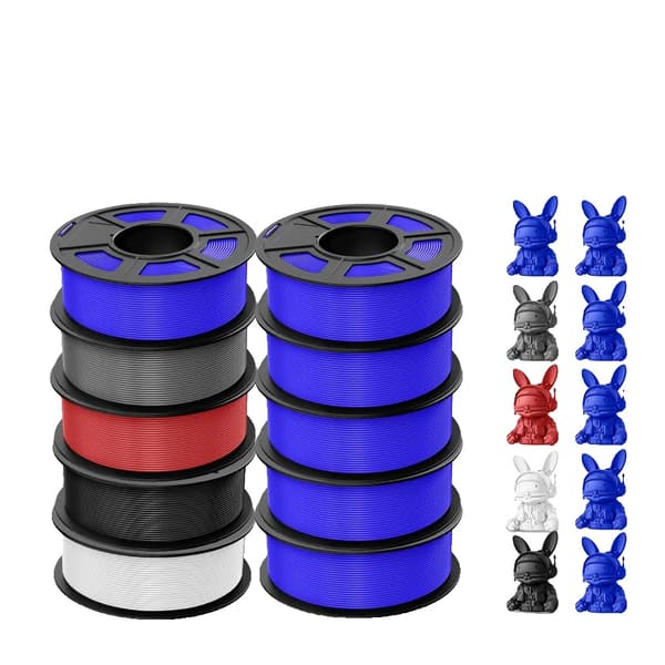 3D-skrivarfilament, Easy ABS, 1KG/Rulle, ABS-material,Lätt ABS Blandning-6