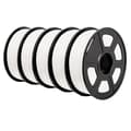 Miniatyrbillede 1 af 2: 3D Filament, 1,75 mm, Miljøvenlig, 1 KG,ABS hvid