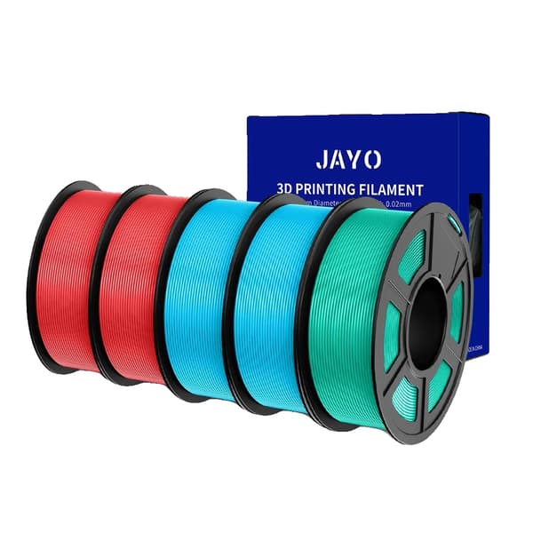 3D PLA Filament, 1,75 mm Diameter, 320 Meter Længde, Miljøvenligt Materiale,PLA 2CR2SBMG