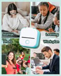 Pikkukuva 5 / 9: OBOSOE Mini Printer T02 – Langaton lämpötulostin ja tarratulostin iOS:lle ja Androidille