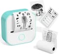 Pikkukuva 1 / 9: OBOSOE Mini Printer T02 – Langaton lämpötulostin ja tarratulostin iOS:lle ja Androidille