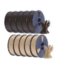Miniatyrbillede 1 af 2: 3D-printer filament, træagtig tekstur, fremragende kompatibilitet,5MW  5WL