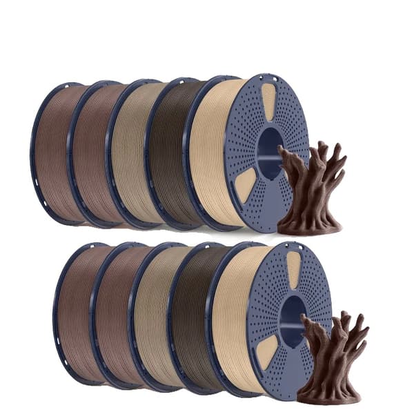 3D-printer filament, træagtig tekstur, fremragende kompatibilitet,2MW 2WL 2WD 4CW