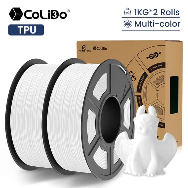 3D Filament, 2KG, 1,75mm Diameter,TPU-HVID