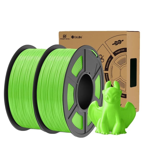 3D Filament, 2KG, 1,75mm Diameter,TPU-GRØN