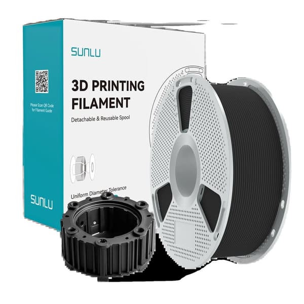 3D-printer filament, varmebestandig, høj slagstyrke,Sort