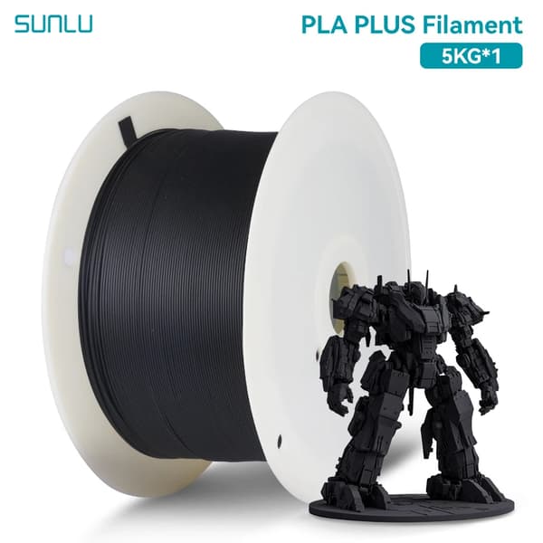 3D Filament, Lav Shrinkage, Høj Styrke,PLA PLUS-Sort