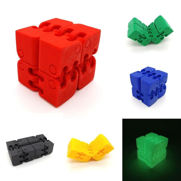 Infinity fidget kub stress / ångest lättnad spel pussel