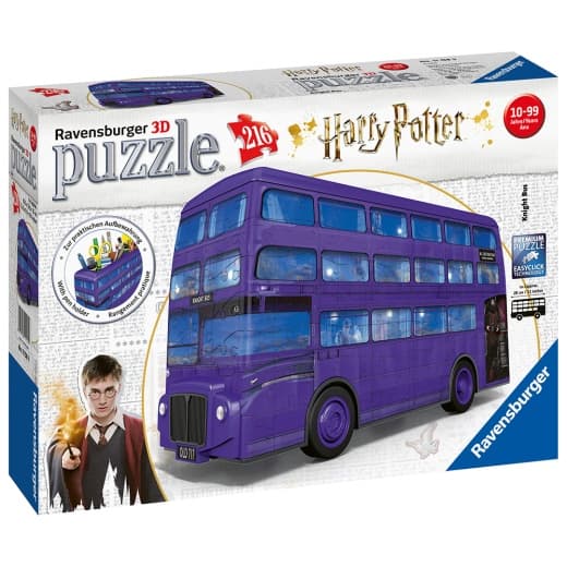 Ravensburger 3D Night Bus Harry Potter 216 Brikker