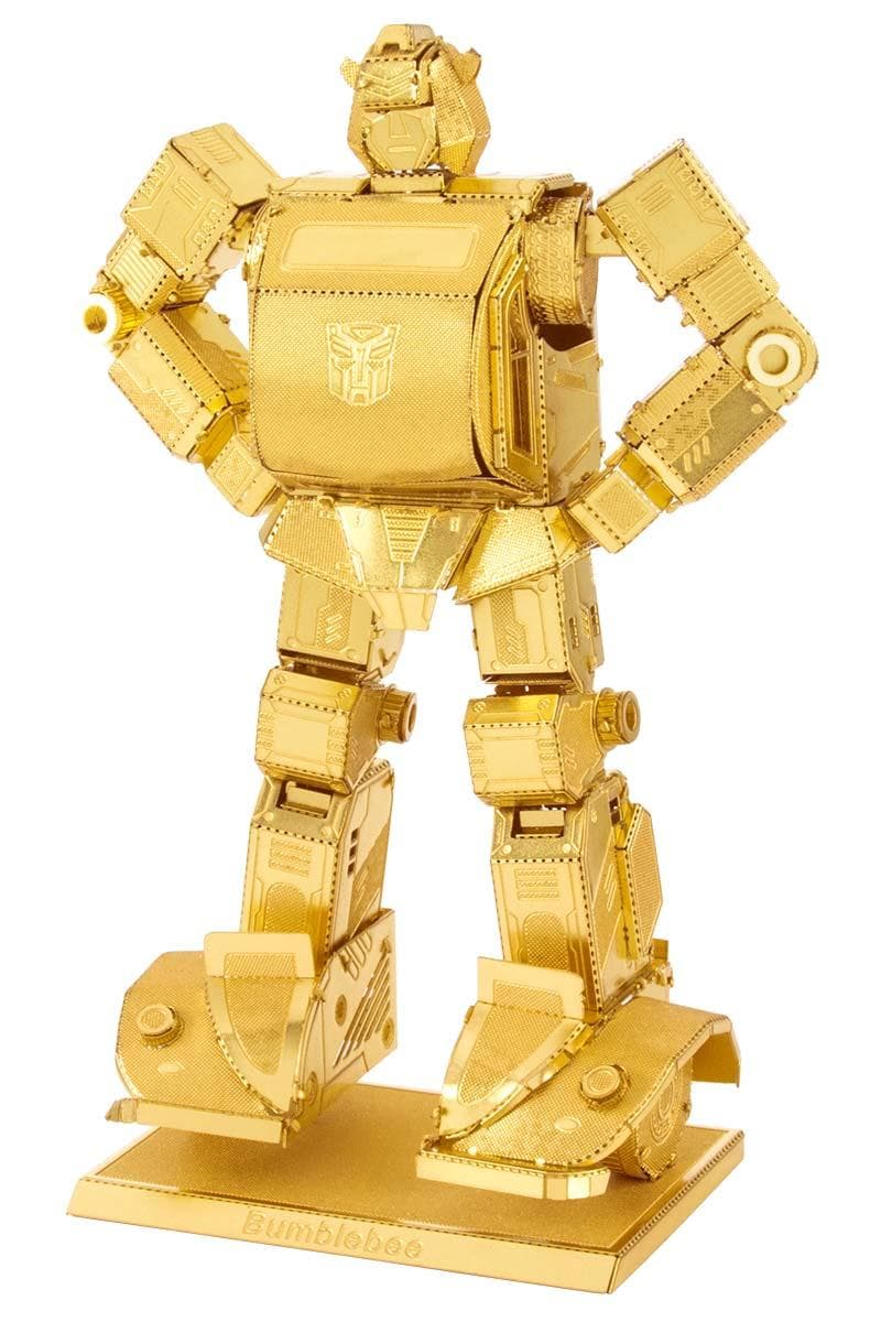 Metal Earth Transformers Bumblebee Deluxe Gold Edition Byggsats