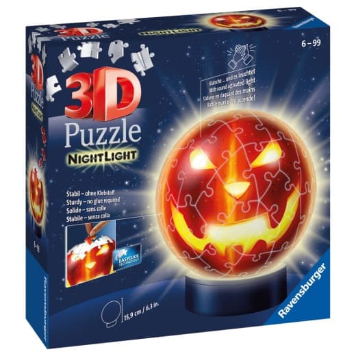 Ravensburger 3D Græskar med natlys 72 brikker