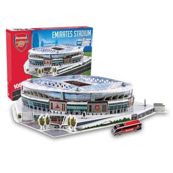 Arsenal FC Stadium 3D Puzzle (Pack of 108)