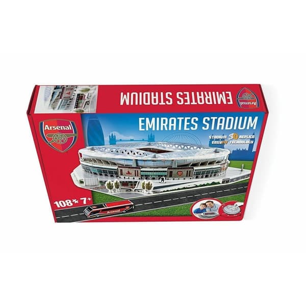 Arsenal FC Stadium 3D Puzzle (Pack of 108)
