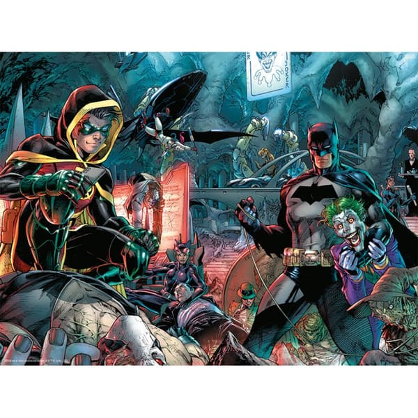 DC Comics Batman och Robin 3D-pussel
