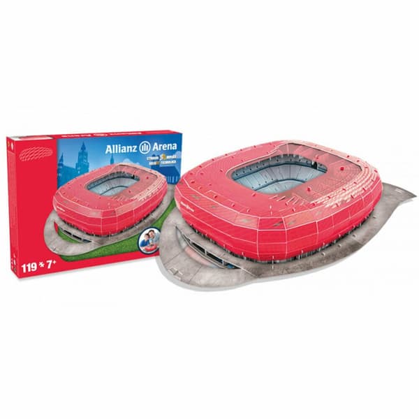 Bayern Munich FC Allianz Arena Stadium 3D Puzzle