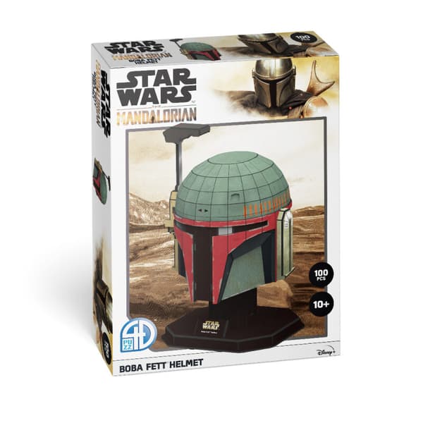 4D Model Kit -  Star Wars Boba Fett Helmet 100 Brikker